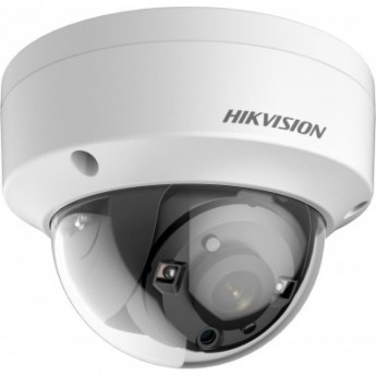 5 Мп уличная купольная HD-TVI камера с EXIR-подсветкой до 30 м HIKVISION DS-2CE57H8T-VPITF