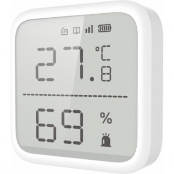 Датчик температуры и влажности беспроводной (AX PRO) HIKVISION DS-PDTPH-E-WE Датчик температуры и влажности беспроводной (AX PRO) HIKVISION DS-PDTPH-E-WE