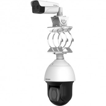 Двухспектральная система слежения на основе обзорной и PTZ камер с ИК-подсветкой до 500м с Deep learning алгоритмом HIKVISION DS-2TX3742-35P/P
