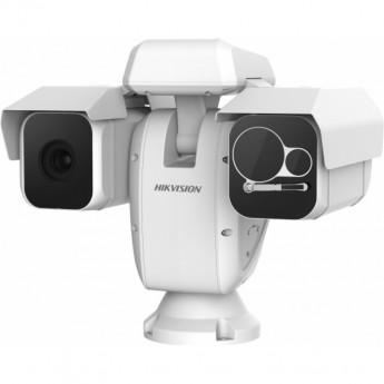 IP поворотная платформа с тепловизионным модулем и ИК-подсветкой до 800м HIKVISION DS-2TD6267-100C4L/W
