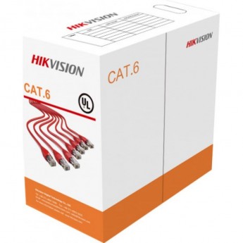 Кабель UTP CAT 6 (медь) HIKVISION DS-1LN6-UU Кабель UTP CAT 6 (медь) HIKVISION DS-1LN6-UU