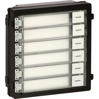 Модуль на 6 абонентов с подсветкой HIKVISION DS-KD-KK/S Модуль на 6 абонентов с подсветкой HIKVISION DS-KD-KK/S