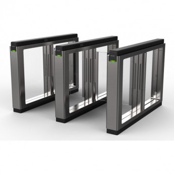 Распашной турникет с двумя створками и 24-мя датчиками с ИК-подсветкой HIKVISION DS-K3B801SX Распашной турникет с двумя створками и 24-мя датчиками с ИК-подсветкой HIKVISION DS-K3B801SX