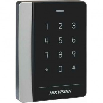 Считыватель Mifare карт с сенсорной клавиатурой HIKVISION DS-K1102AMK Считыватель Mifare карт с сенсорной клавиатурой HIKVISION DS-K1102AMK