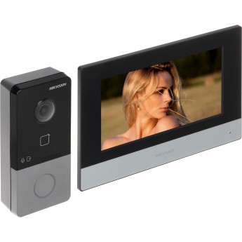 Видеодомофон HIKVISION DS-KIS603-P (C) Видеодомофон HIKVISION DS-KIS603-P (C)