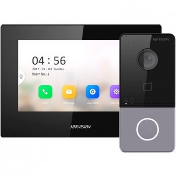 Видеодомофон HIKVISION DS-KIS605-P (C) Видеодомофон HIKVISION DS-KIS605-P (C)