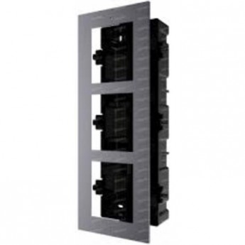 Врезная монтажная рамка на 3 модуля HIKVISION DS-KD-ACF3/Plastic Врезная монтажная рамка на 3 модуля HIKVISION DS-KD-ACF3/Plastic